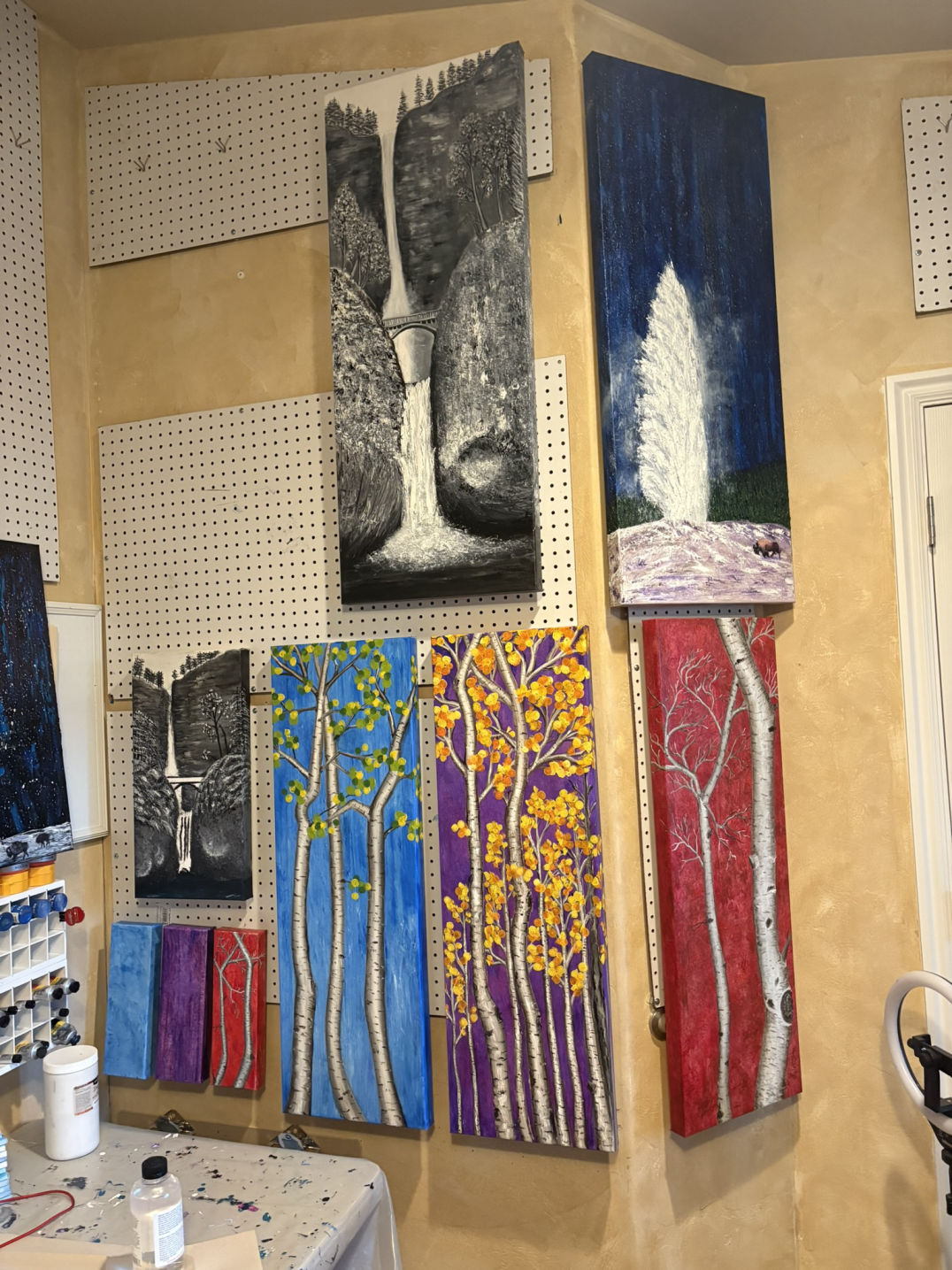 Rachel Rehm's studio