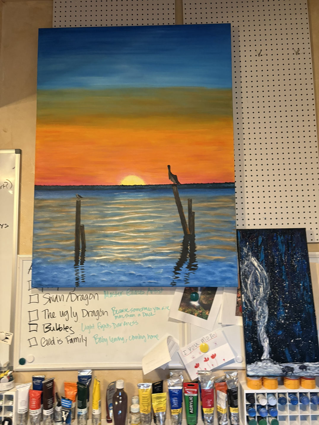 Rachel Rehm's studio