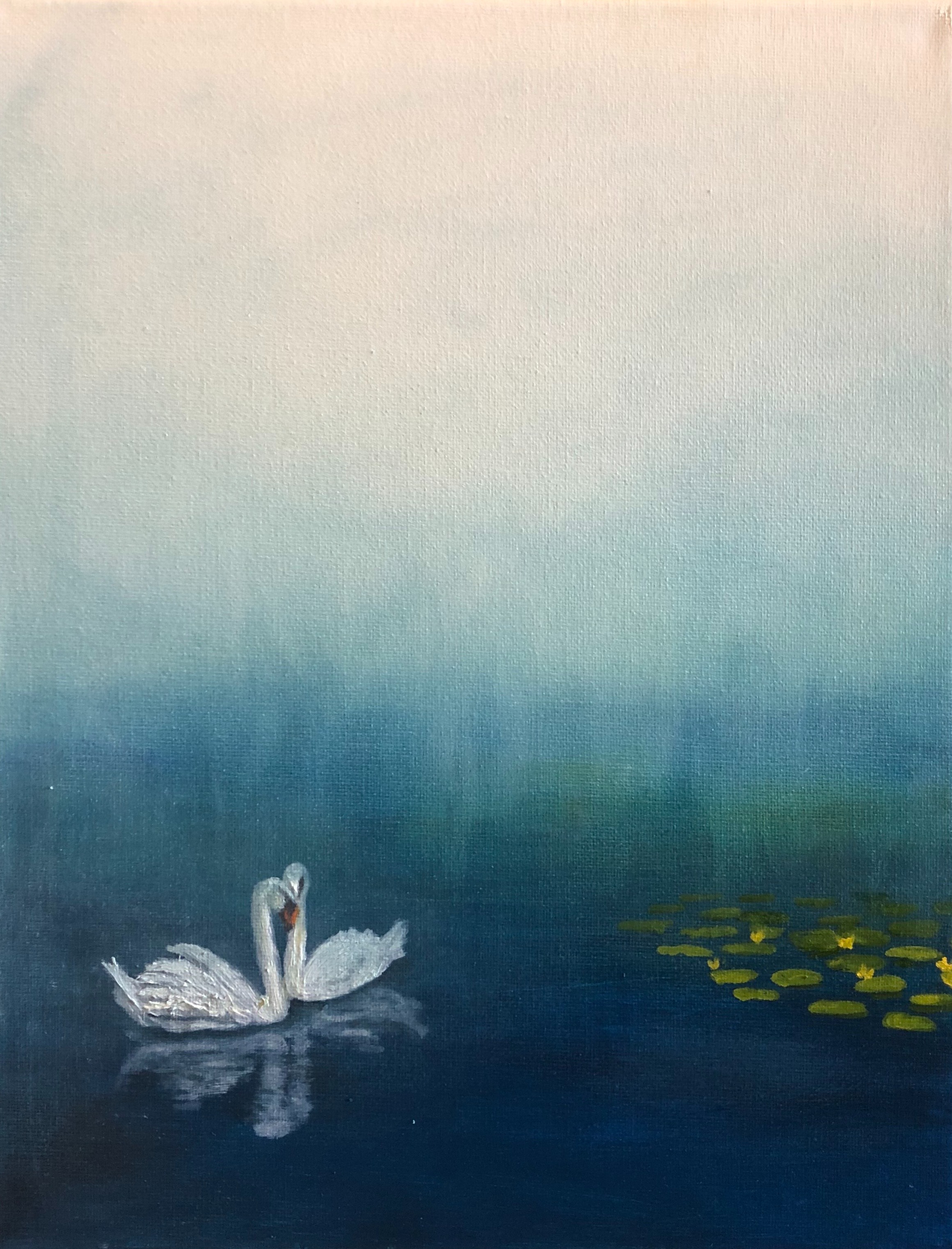 Two Swans by Rachel Rehm 2020