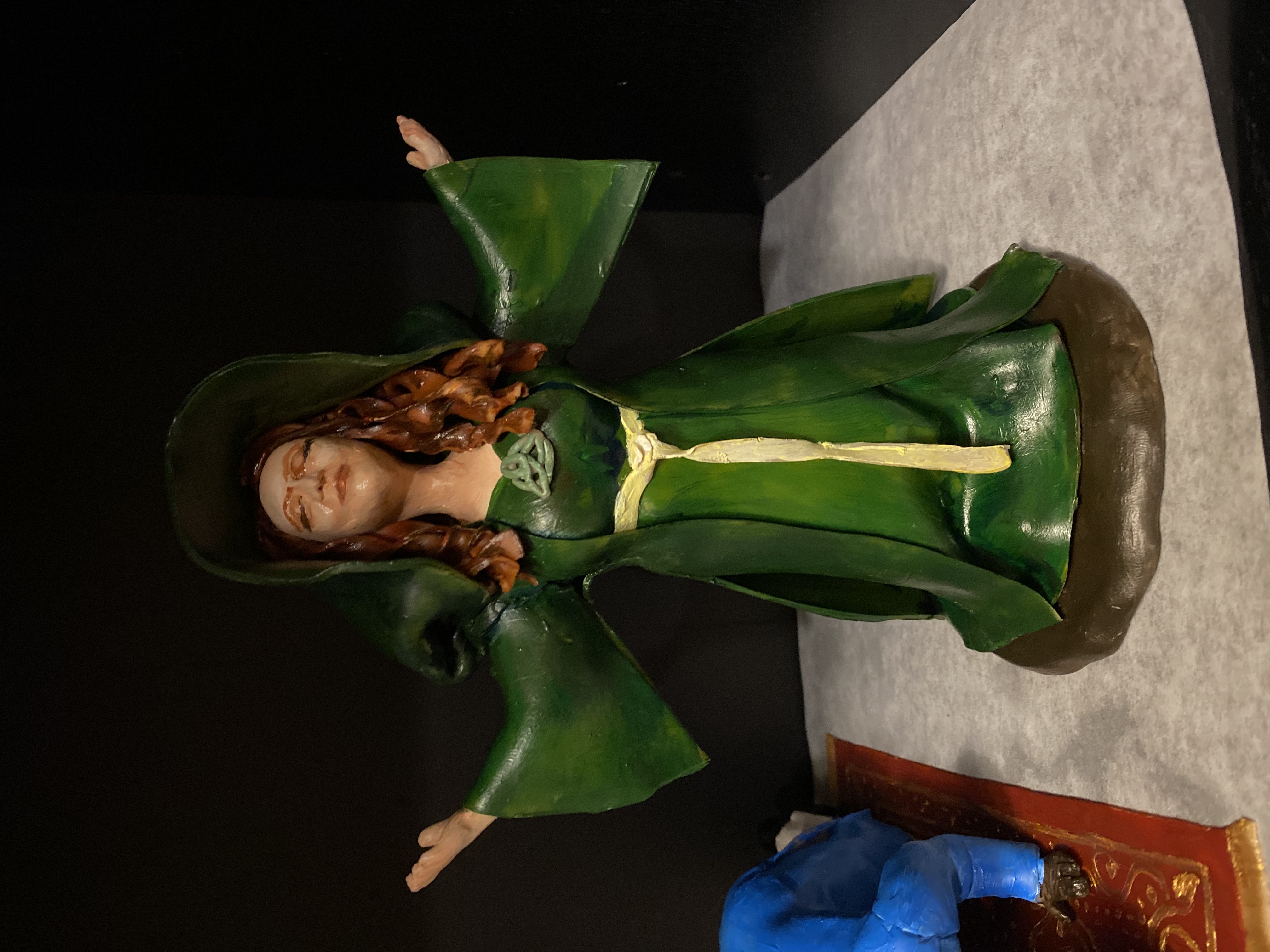 Seeking the divine sculpture by Rachel Rehm